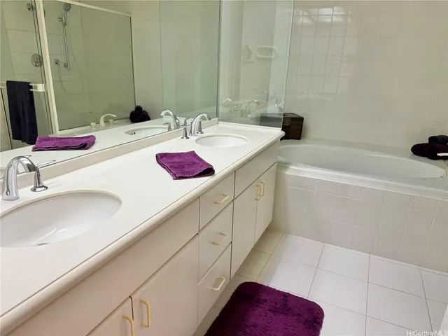 a bathroom with a sink and a bathtub