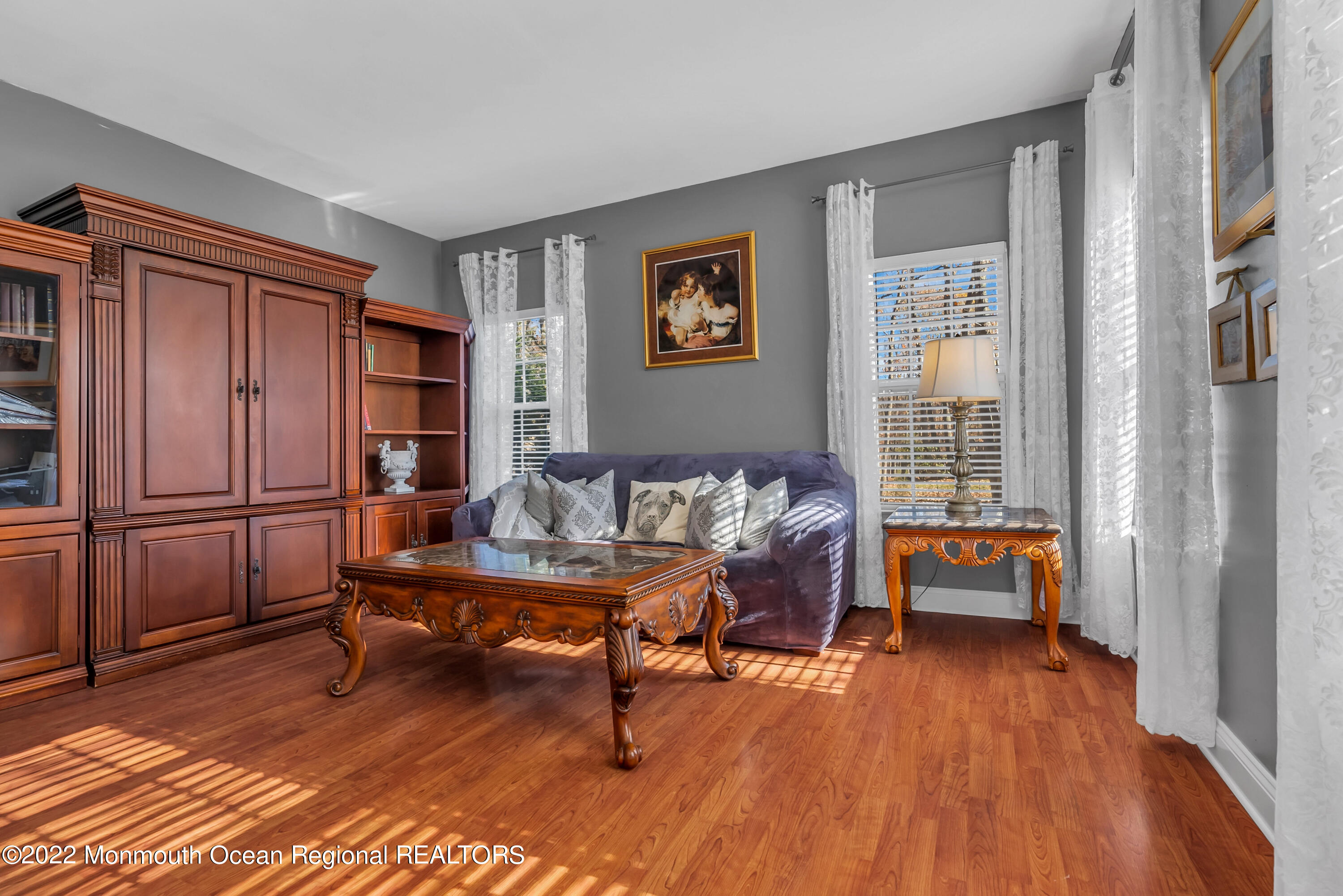 930 Hyson Road Jackson, NJ 08527 - Photo 11 of 38 a living room with furniture and a wooden floor