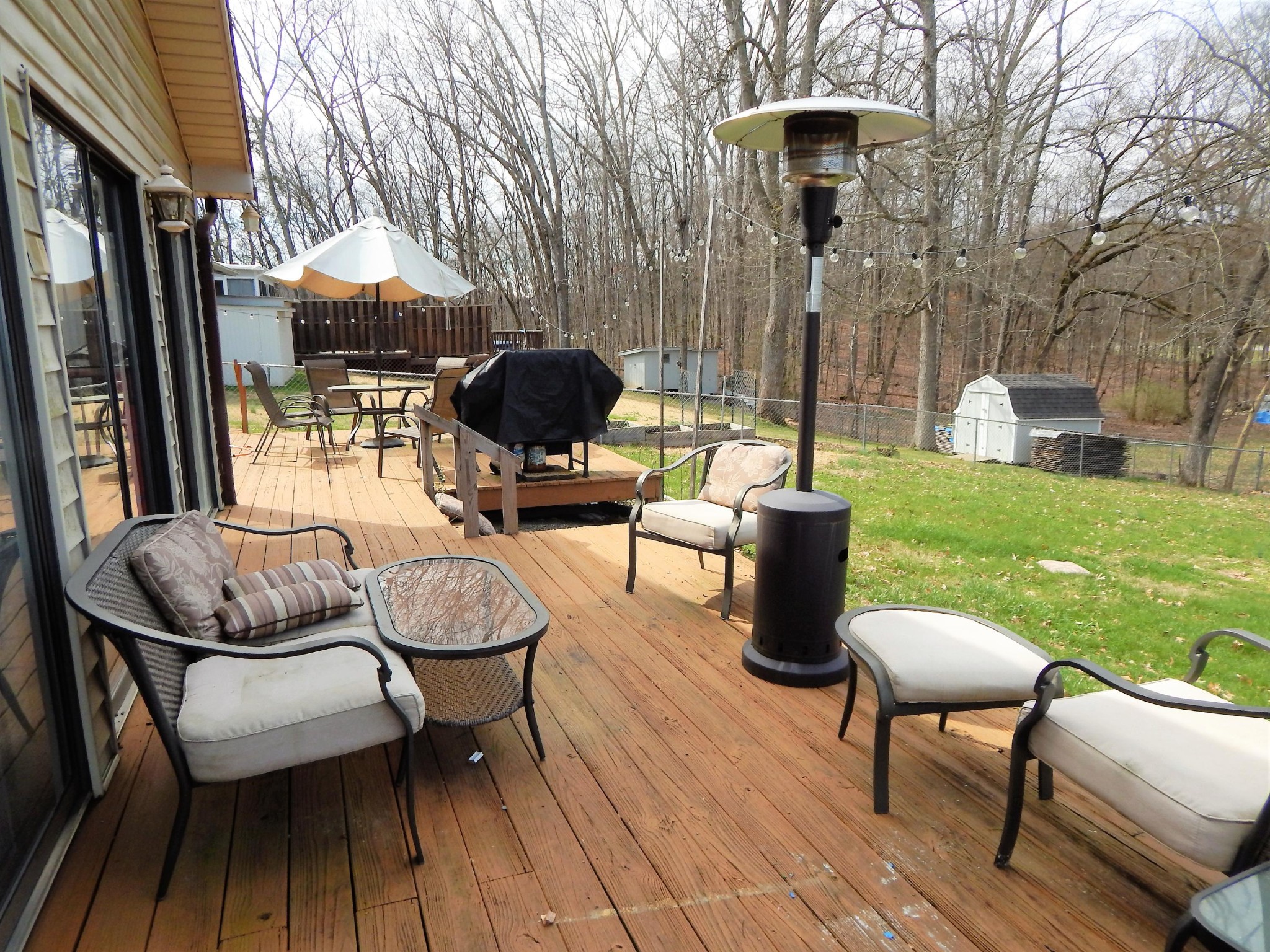 518 Gibbs Ferry Road Clinton, TN 37716 - Photo 19 of 25 a view of a porch with furniture and a yard