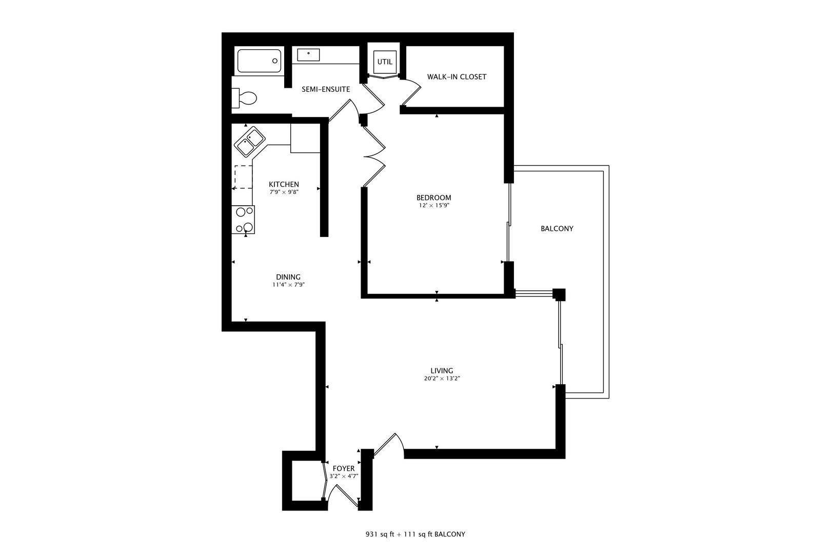 550 Timber Ridge Drive, Unit 304 Carol Stream, IL 60188 - Photo 22 of 22 a picture of a bench in front of door