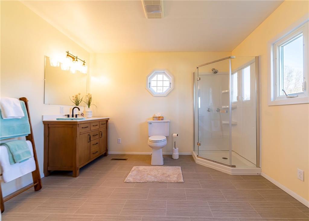 708 Middle 1st Street Rural Valley, PA 16249 - Photo 12 of 22 a bathroom with a sink toilet and shower