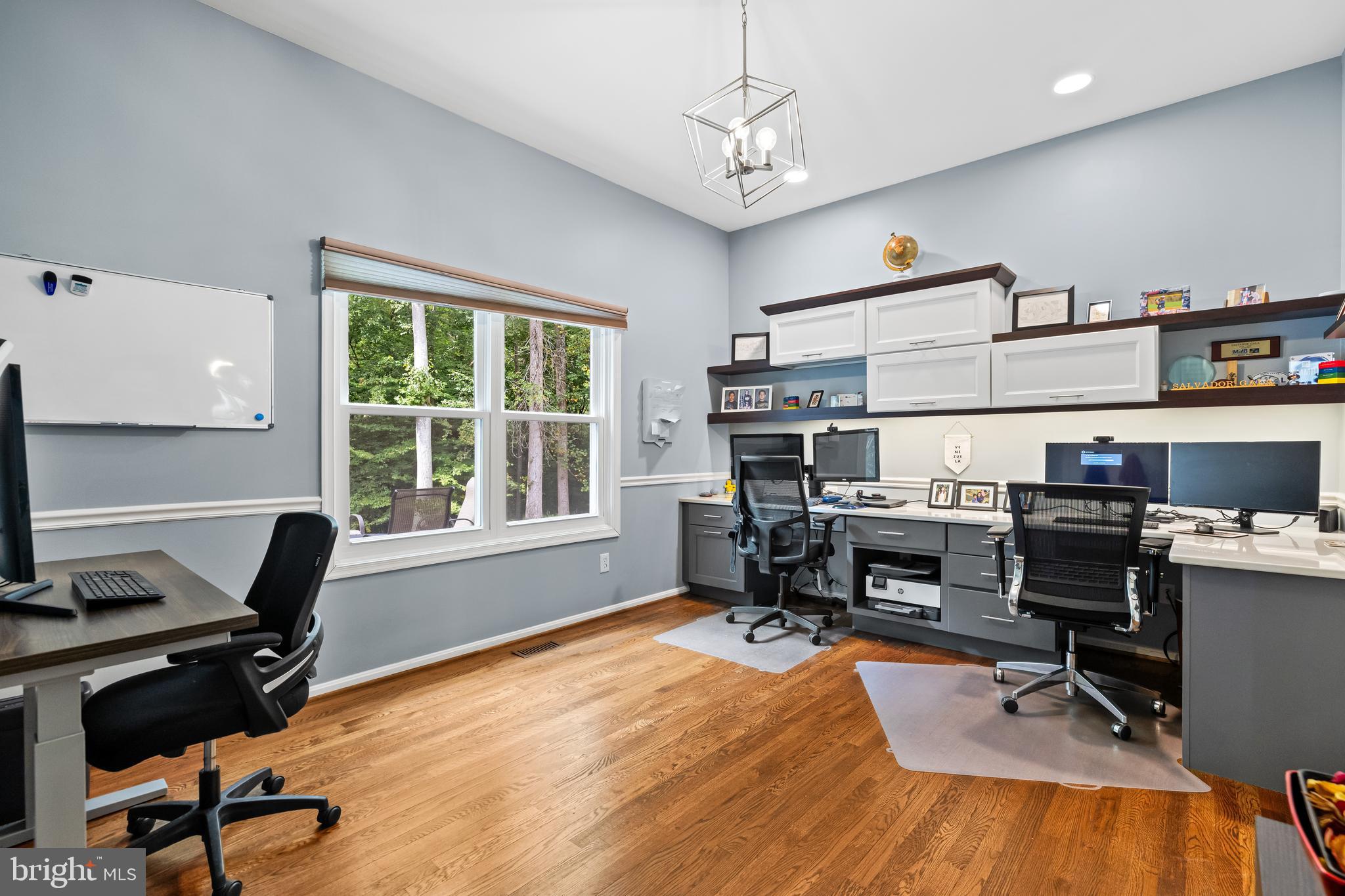 20 Highfield Court Cockeysville, MD 21030 - Photo 13 of 60 a view of a workspace with furniture and a window