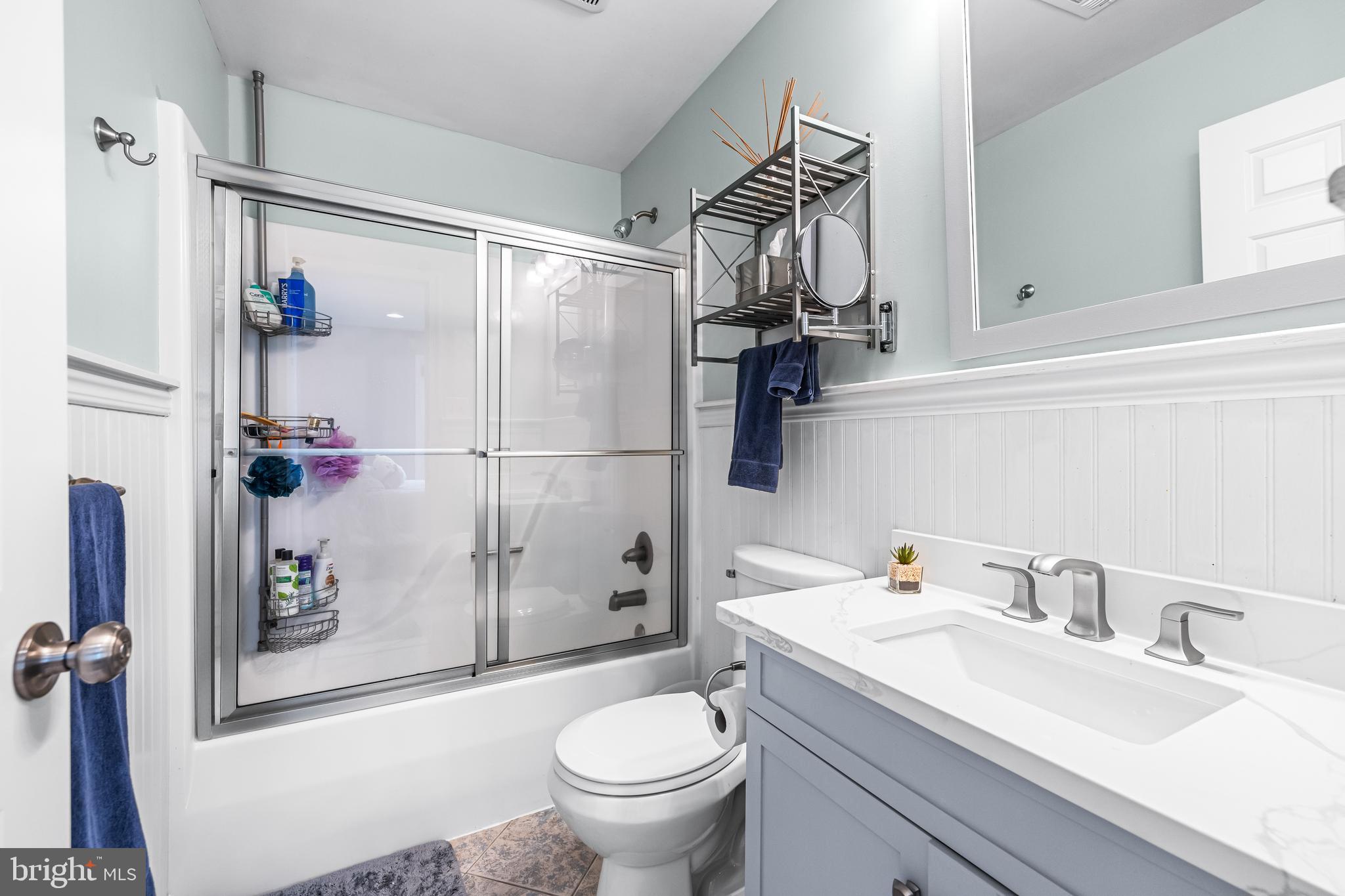 20 Highfield Court Cockeysville, MD 21030 - Photo 35 of 60 a bathroom with a sink toilet and shower