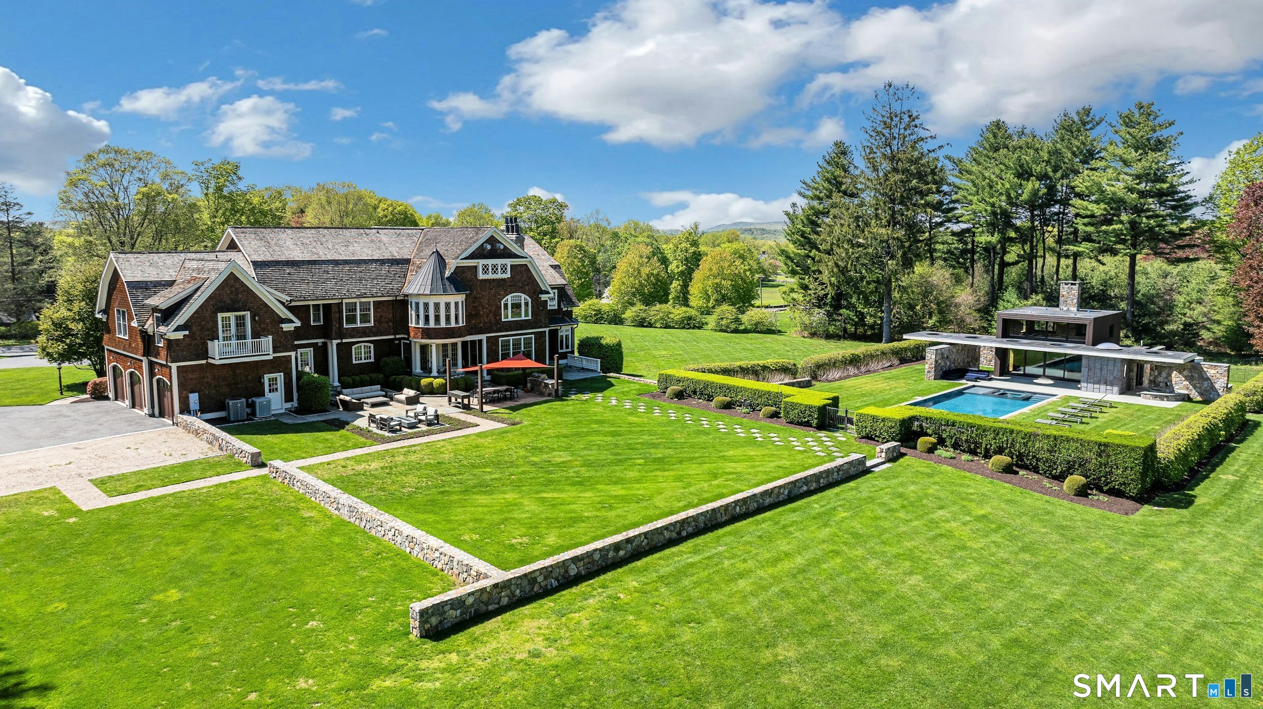 206 Umpawaug Road Redding, CT 06896 - Photo 40 of 40 A Picture Perfect Legacy Estate - Truly In A Class of Its Own