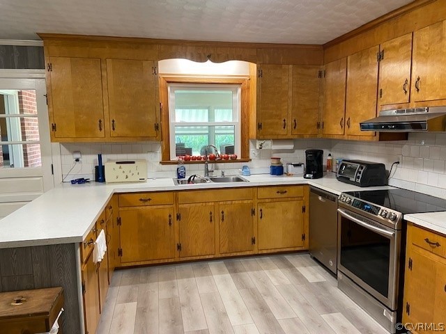 11370 Hanover Courthouse Road Hanover, VA 23069 - Photo 11 of 37 a kitchen with stainless steel appliances a sink stove and cabinets