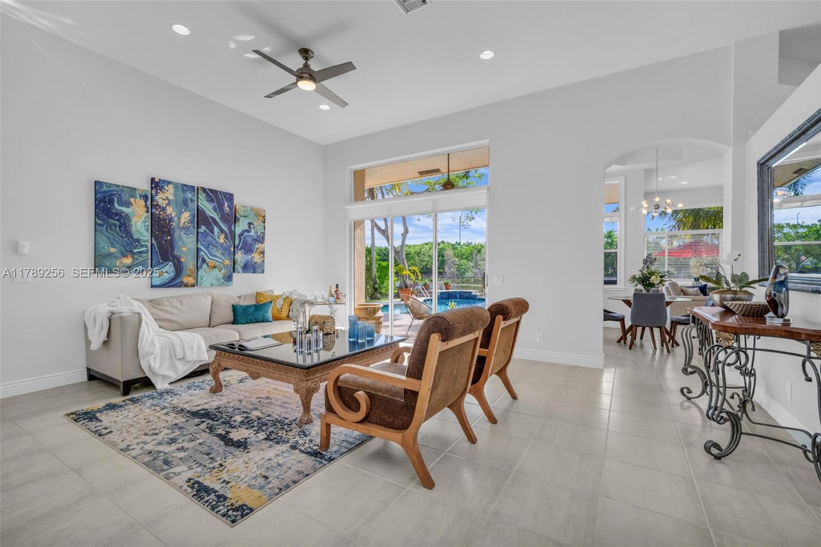 3739 Oak Ridge Circle Weston, FL 33331 - Photo 28 of 71 a view of a dining room with furniture window and outside view