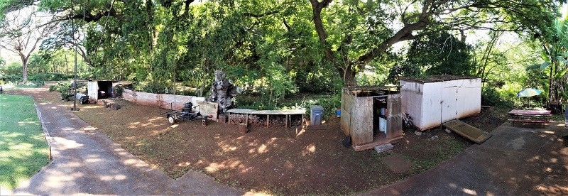 4940 Awawa Road Hanapepe, HI 96705 - Photo 20 of 22 an outdoor space with patio and white fence