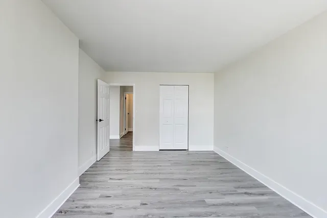 a view of sky from a window