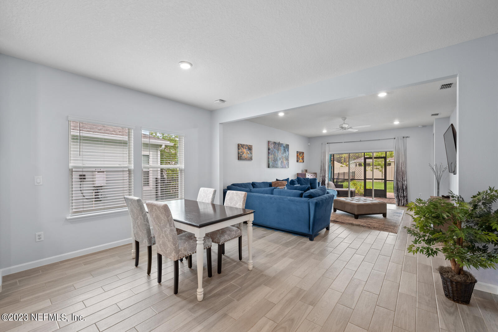 31 Seamount Way St. Augustine, FL 32092 - Photo 17 of 72 a view of a dining room with furniture window and wooden floor