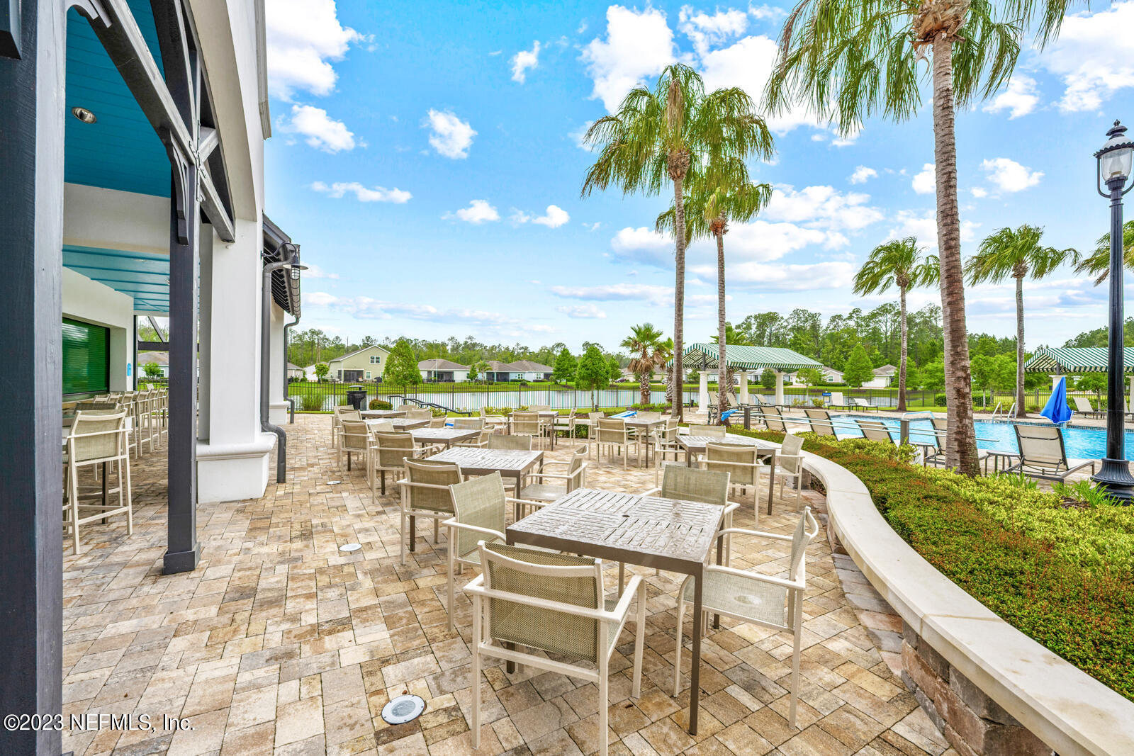 31 Seamount Way St. Augustine, FL 32092 - Photo 58 of 72 a view of swimming pool with outdoor seating and city view