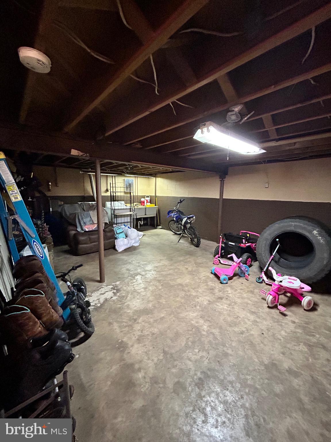 19006 Legion Road Barton, MD 21521 - Photo 22 of 22 Basement with w/d hookups