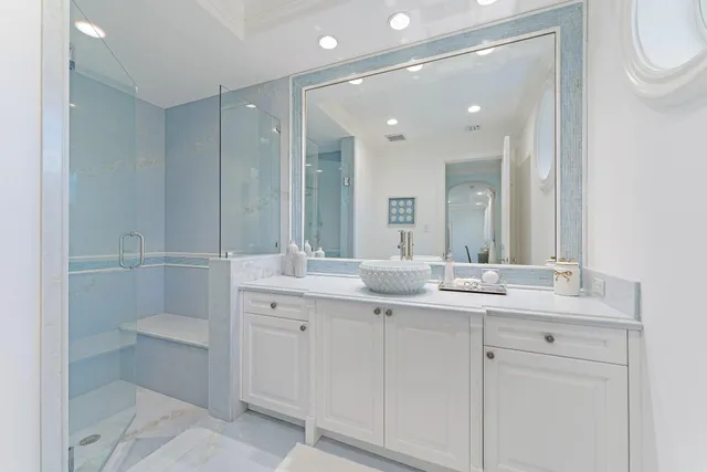 a projector room with furniture