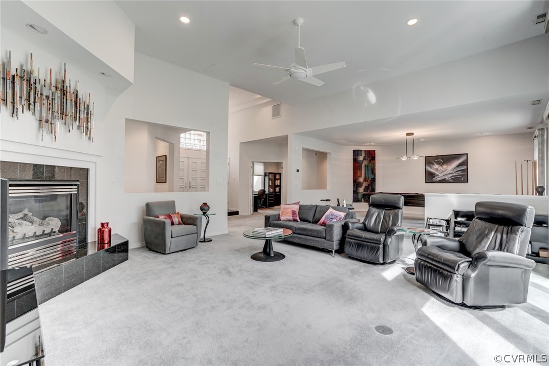 524 Edgar Road Hanover, VA 23069 - Photo 4 of 28 Large spacious great room that opens to additional