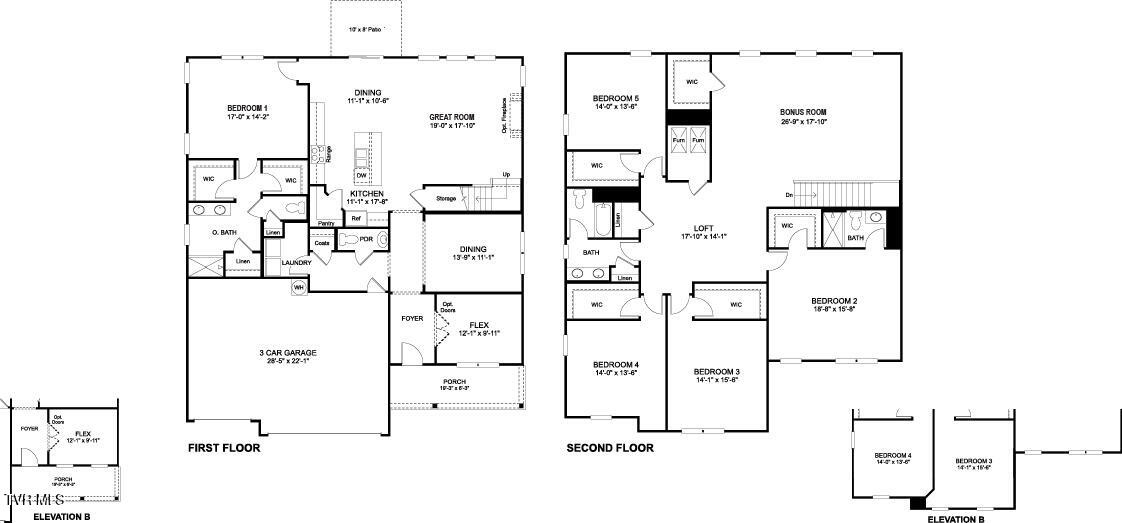 519 Fieldcrest Road Blountville, TN 37617 - Photo 50 of 50 Pamlico Floor Plan Horton E