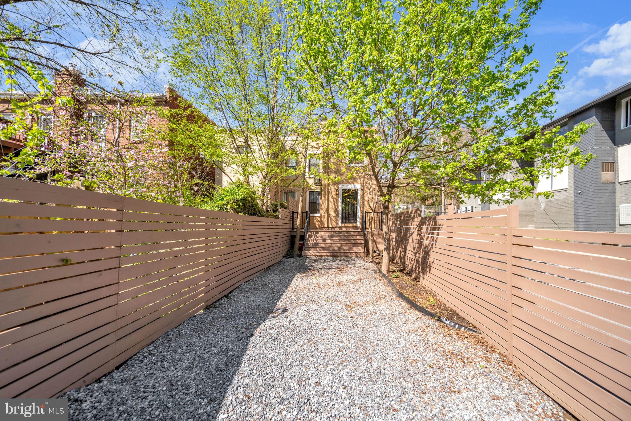 1845 Corcoran Street Northeast Washington, DC 20002 - Photo 26 of 33 Charming pathway to a serene retreat.