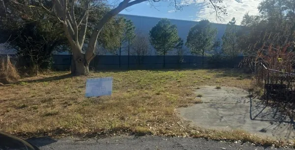 a backyard of a house