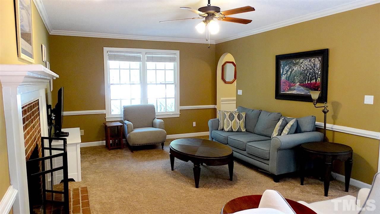 6812 Chasewick Circle Raleigh, NC 27615 - Photo 2 of 30 a living room with furniture and a window