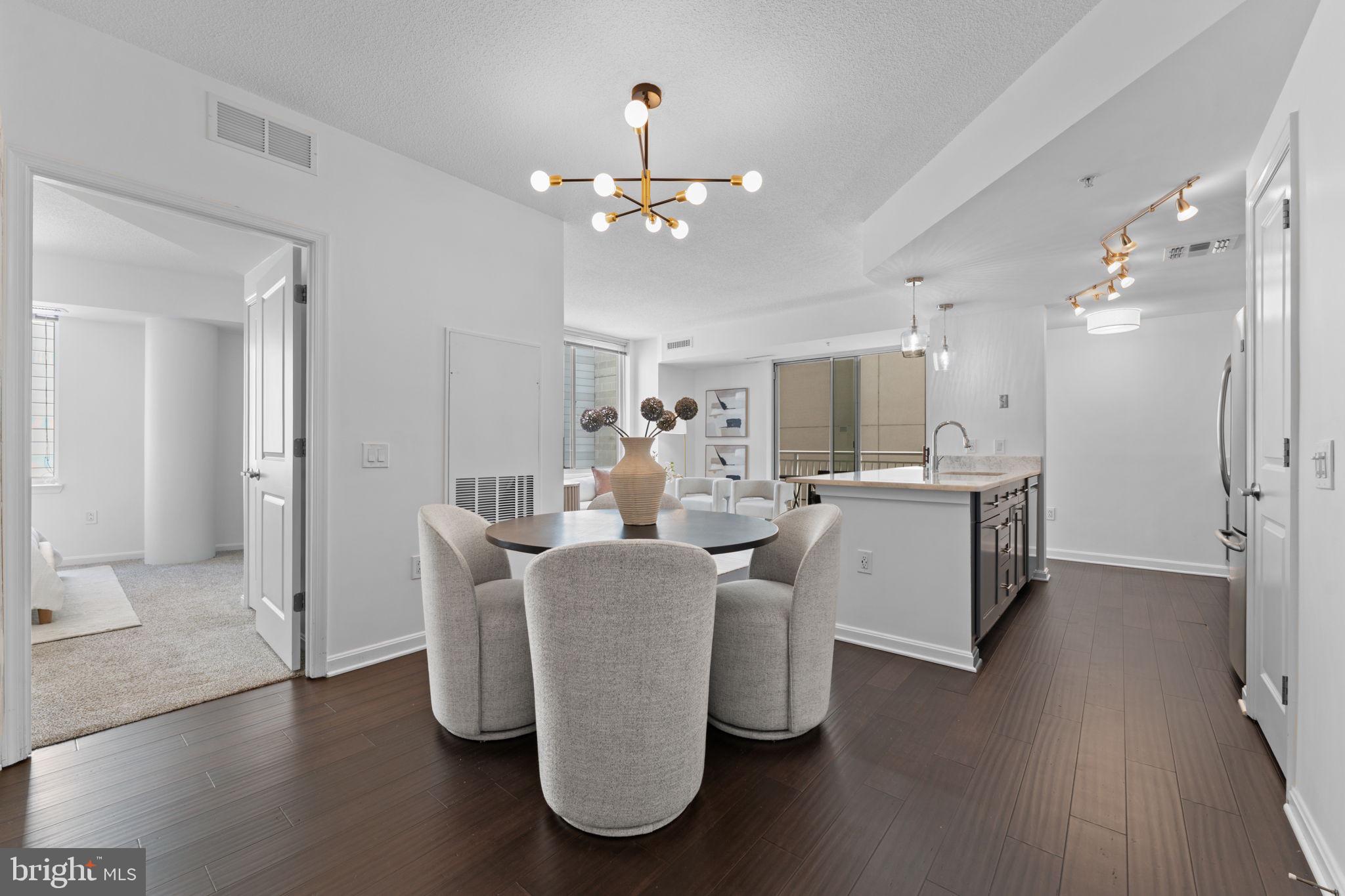 930 Wayne Avenue, Unit 610 Silver Spring, MD 20910 - Photo 3 of 49 Engineered bamboo flooring - 2023 install