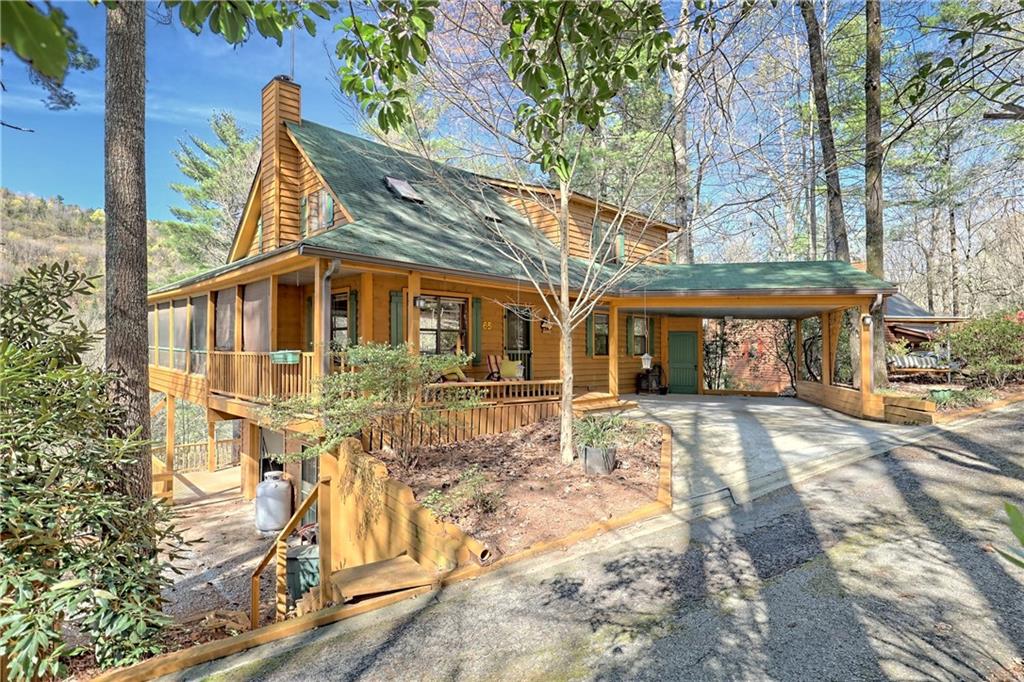 65 Bee Tree Run Clayton, GA 30525 - Photo 1 of 1 Custom built mountain retreat