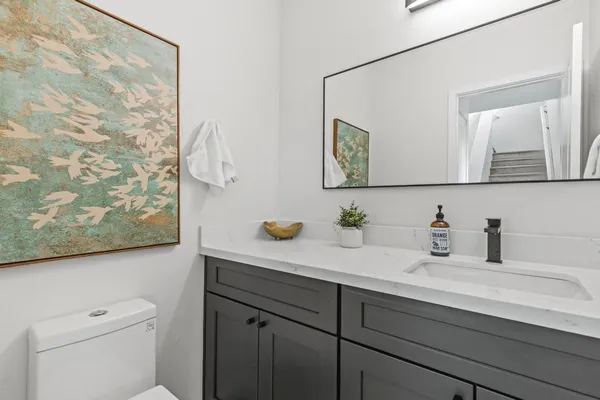 a view of entryway and dining room