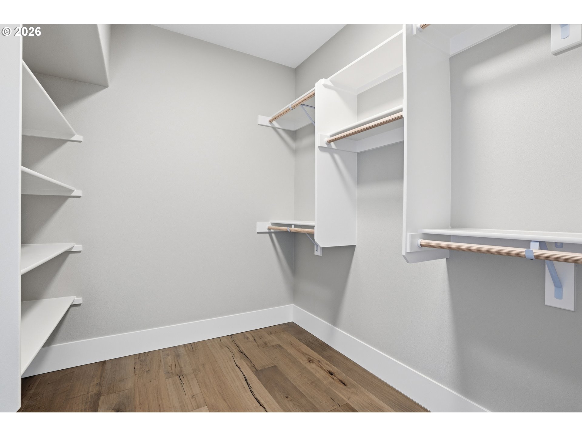 16221 Northeast 180th Street Brush Prairie, WA 98606 - Photo 31 of 43 a view of an empty room with wooden floor