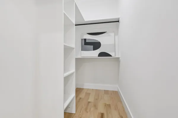 a view of a wooden floor