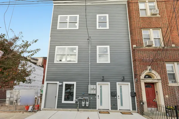 a view of front door of house