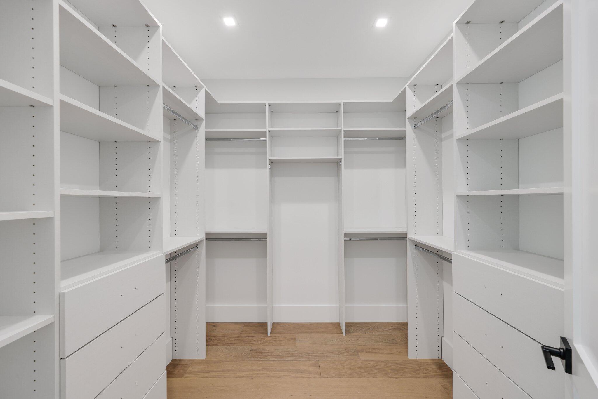209 Northeast 5th Street Delray Beach, FL 33444 - Photo 20 of 47 a view of walk in closet with empty racks