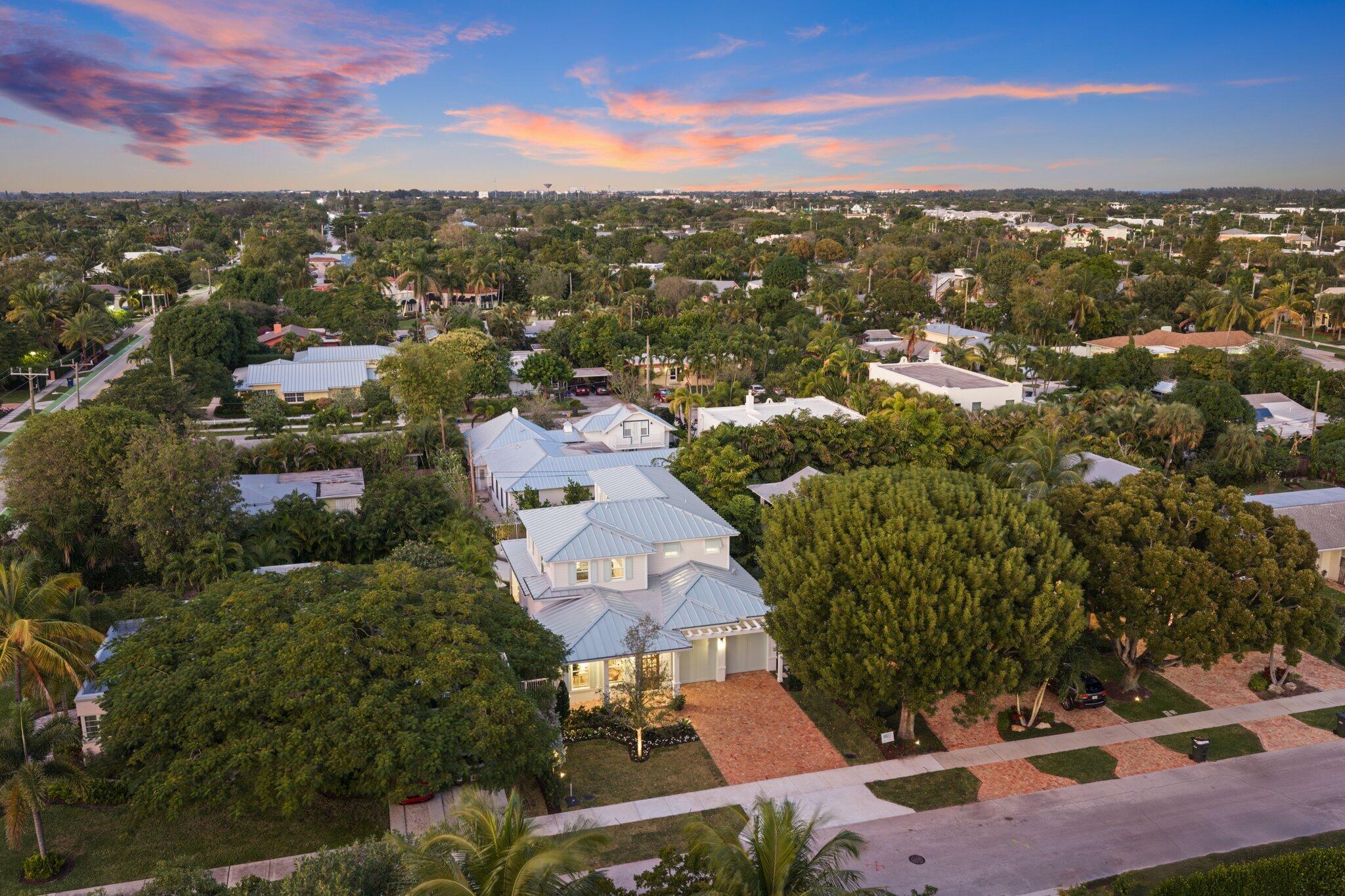 209 Northeast 5th Street Delray Beach, FL 33444 - Photo 46 of 47 an aerial view of residential houses with outdoor space