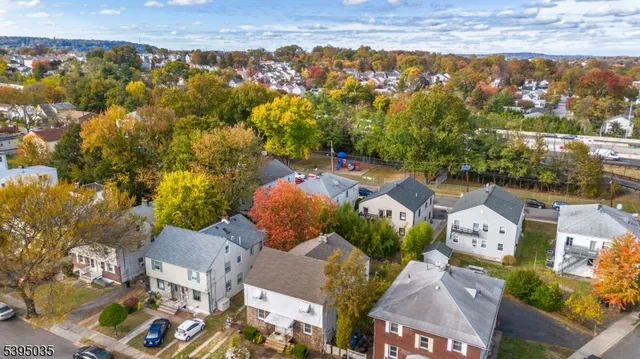 an aerial view of residential house with outdoor space