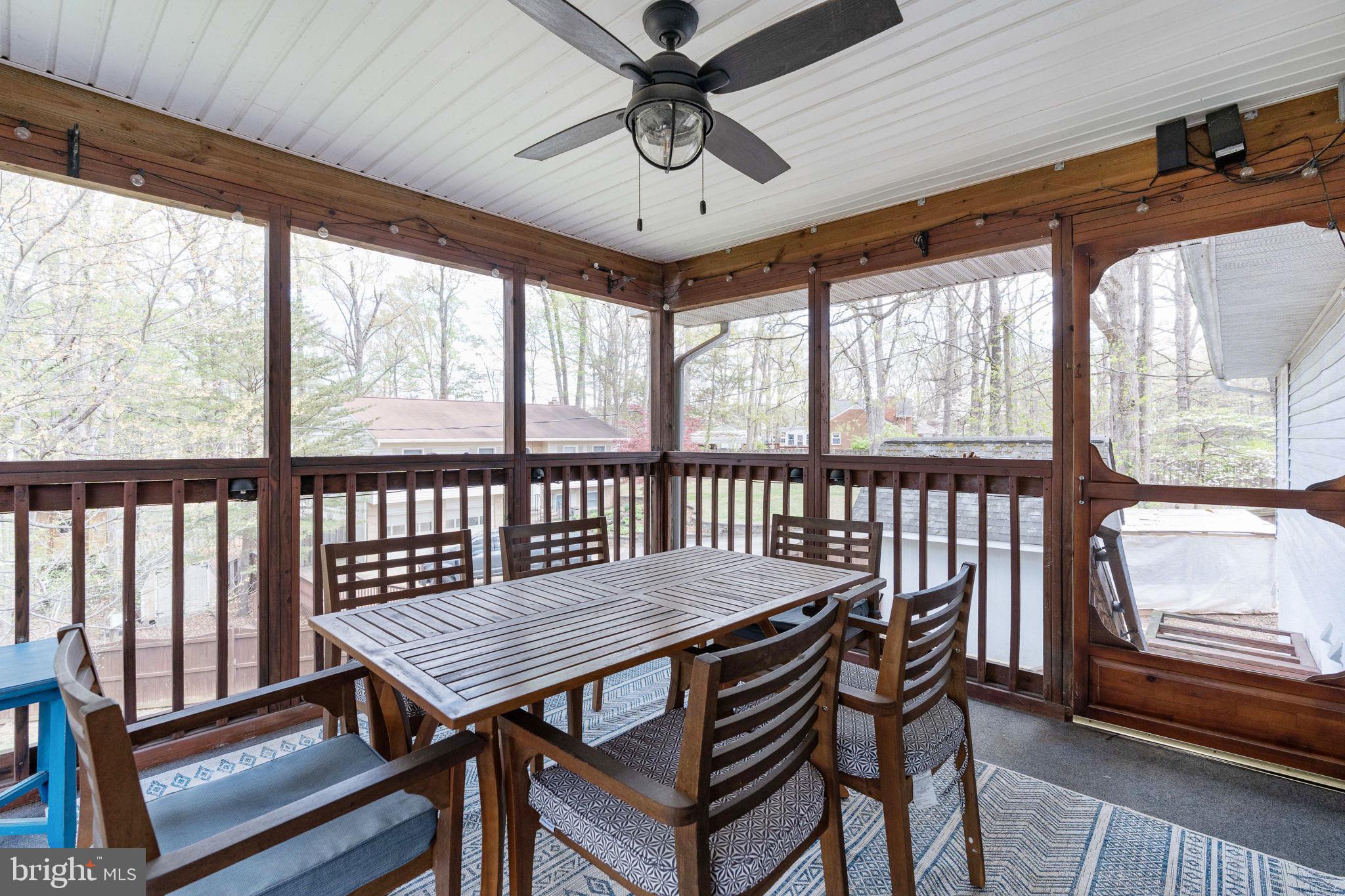 15195 Dyers Road Woodbridge, VA 22193 - Photo 38 of 53 a view of a dining room with furniture window and wooden floor