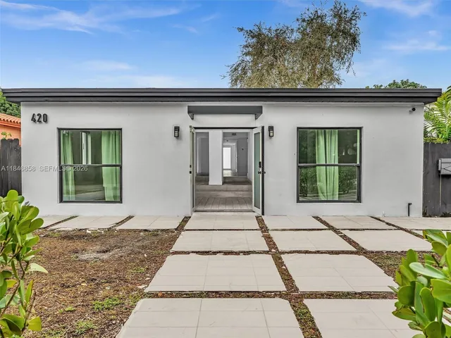 front view of a house