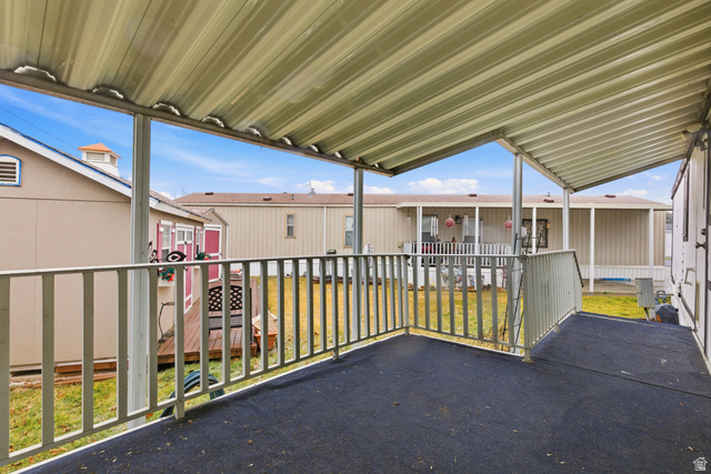 150 West 7500th South, Unit 55 Midvale, UT 84047 - Photo 7 of 28 View of balcony