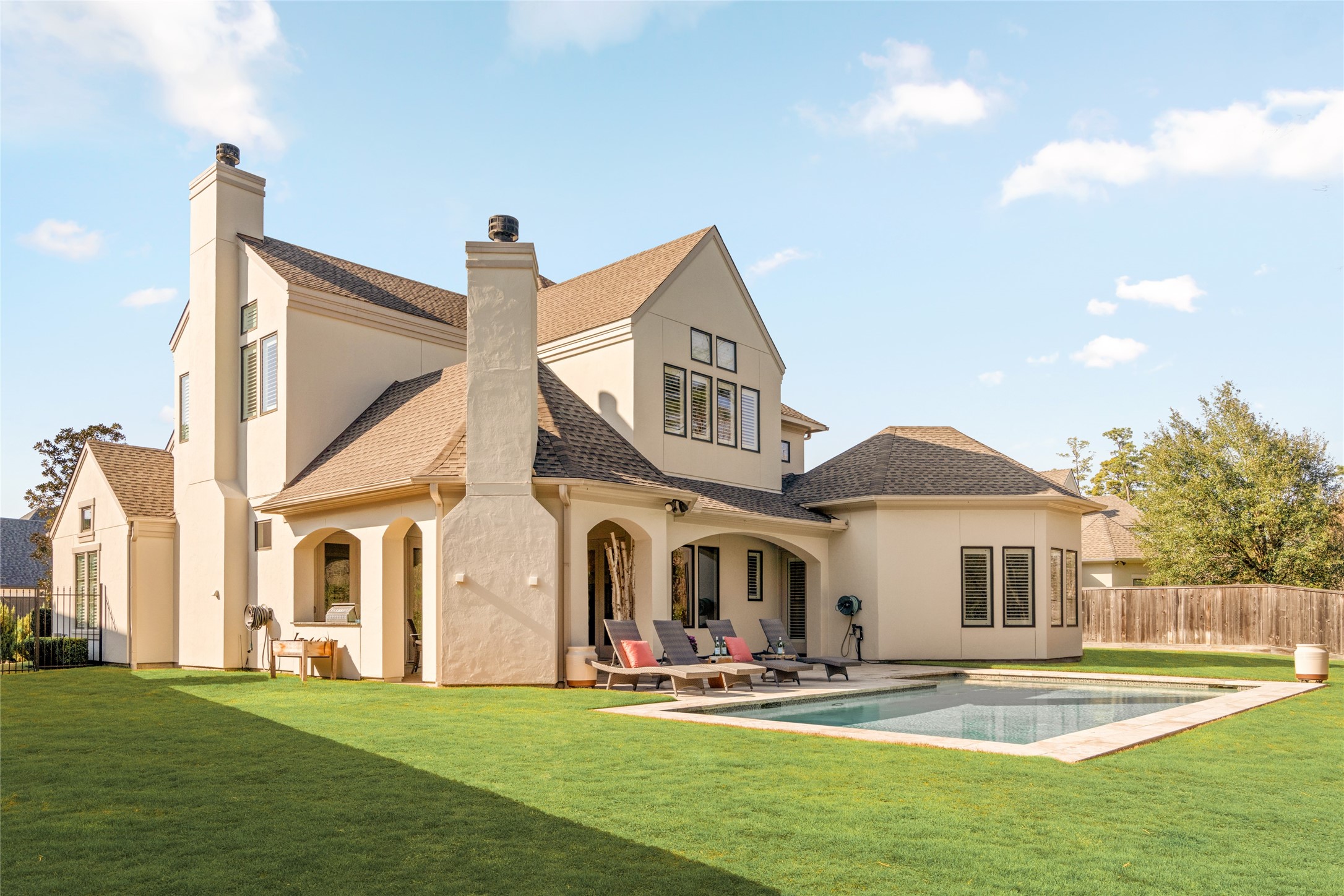 64 South Parkgate Circle Spring, TX 77381 - Photo 44 of 50 a front view of a house with a yard