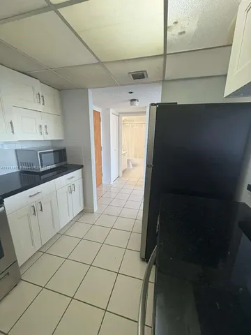 a view of a small space