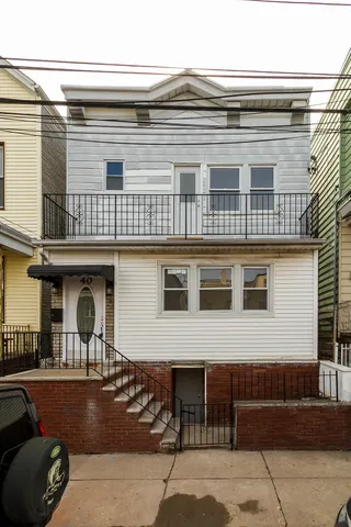 a view of front door of house