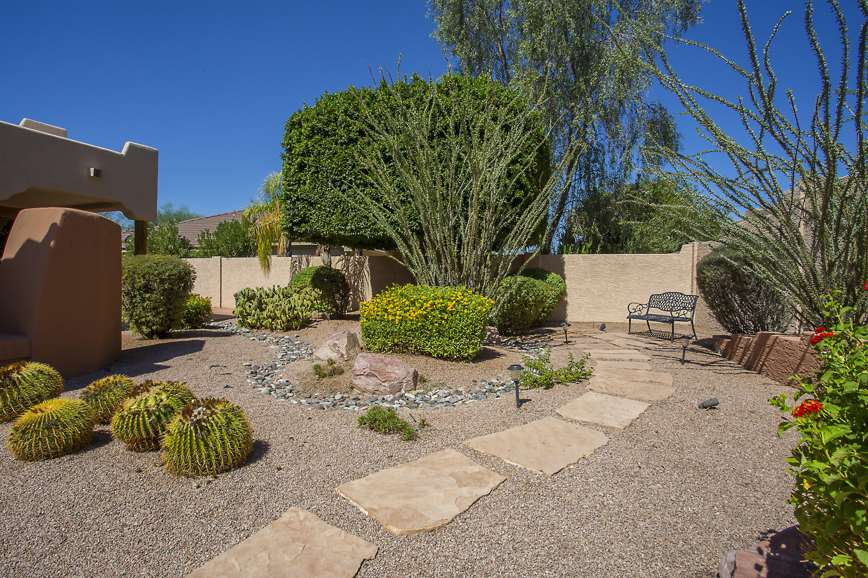 4055 North Recker Road, Unit 76 Mesa, AZ 85215 - Photo 15 of 43 Desert Back yard