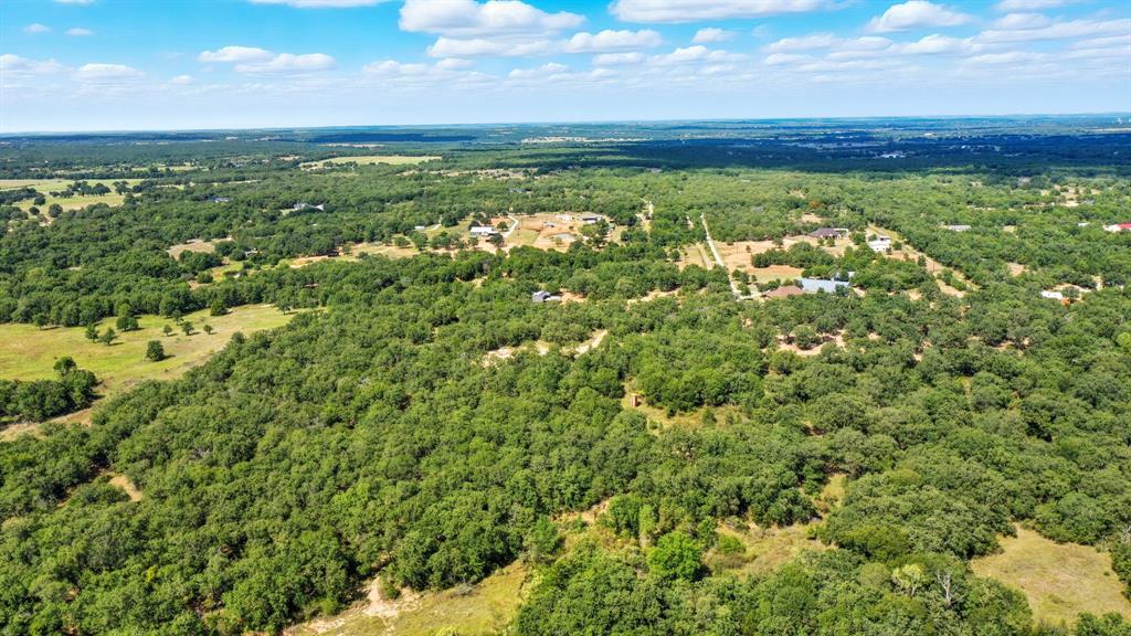 785 Jordan Road Poolville, TX 76487 - Photo 8 of 17 Bird's eye view of a heavily wooded area