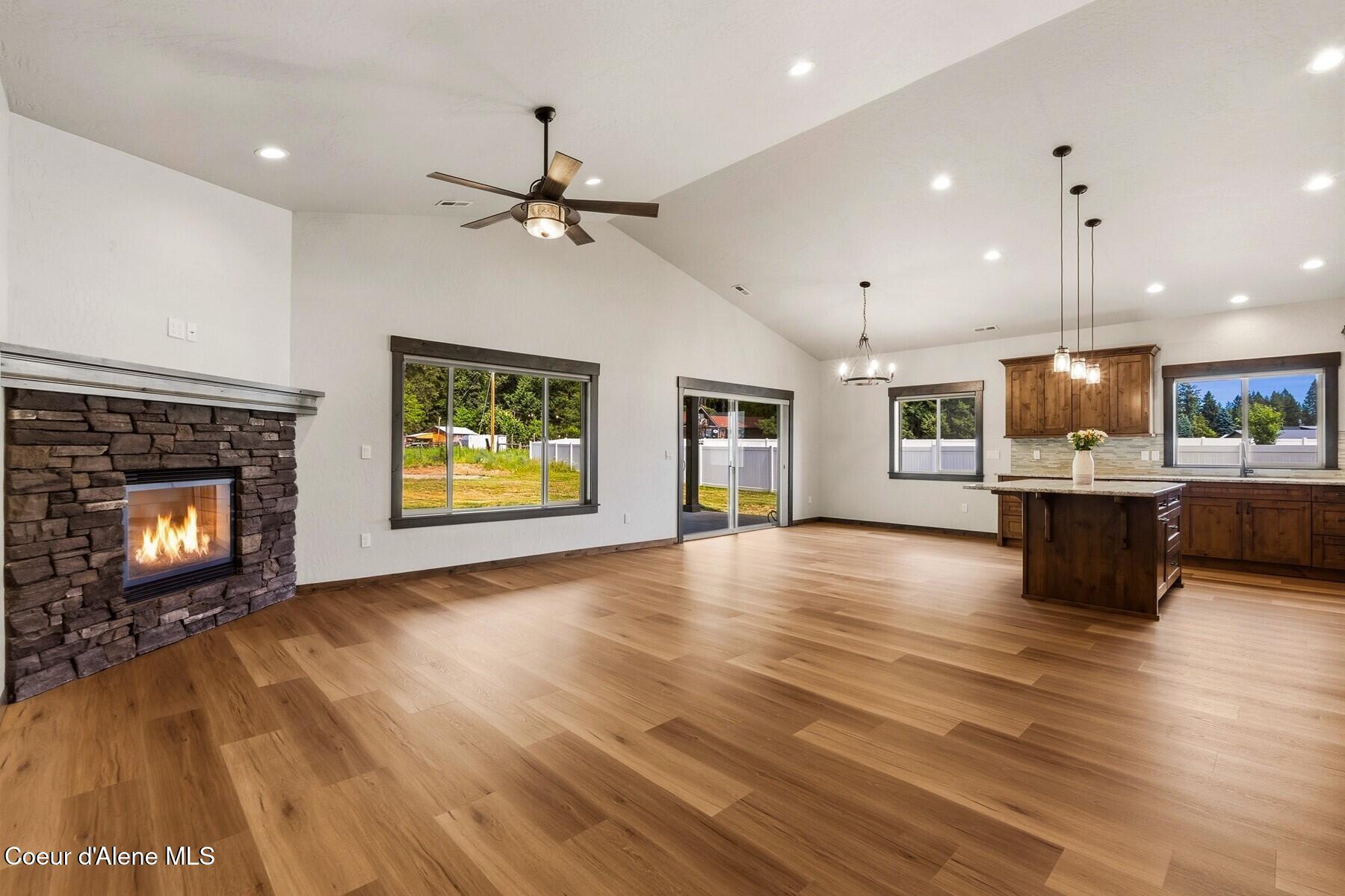 1317 Prominence Court Sandpoint, ID 83864 - Photo 13 of 44 Living Kitchen and Dining