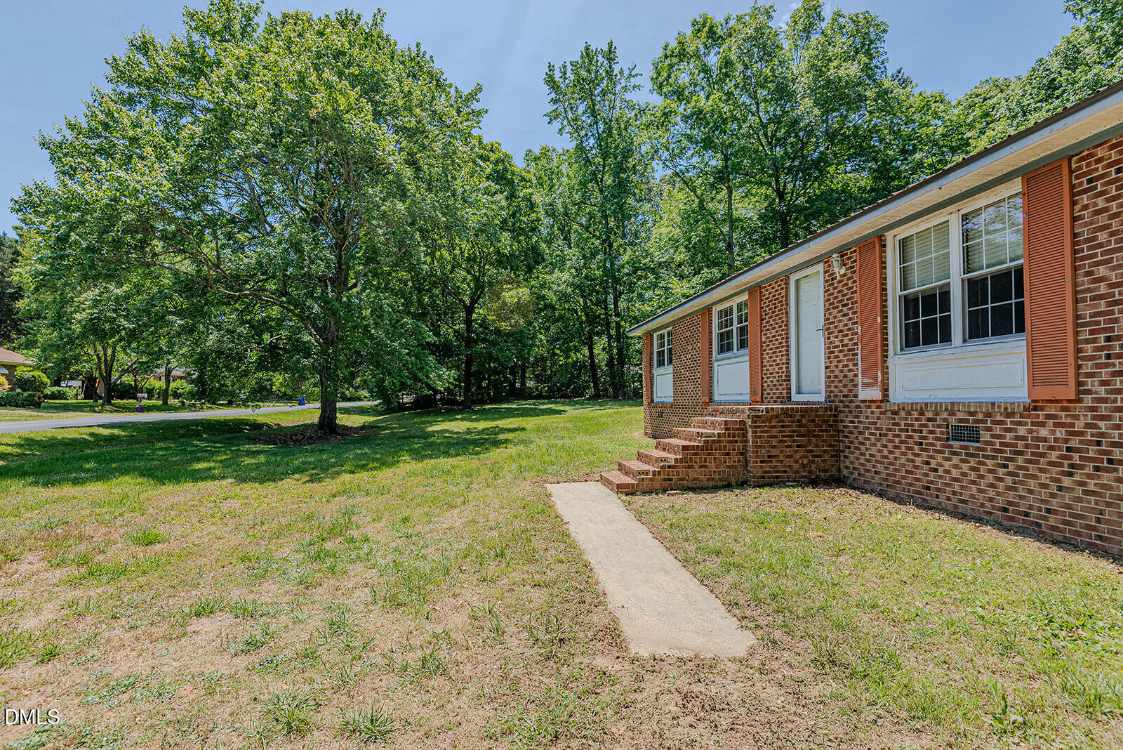 1302 Blacksmith Road Efland, NC 27243 - Photo 36 of 46 a view of backyard with green space