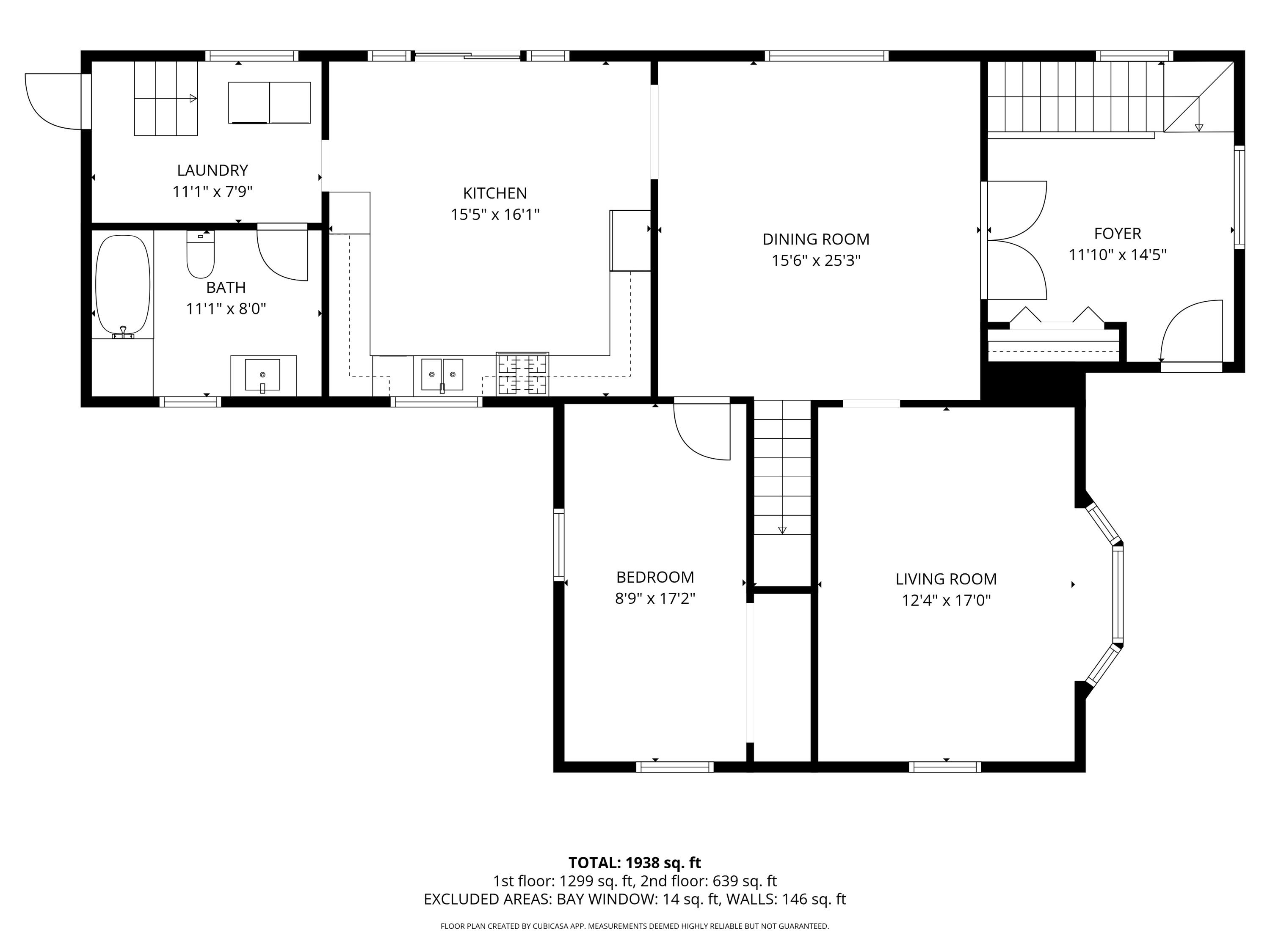 8332 5 Mile Road Mecosta, MI 49332 - Photo 46 of 48 2D Floor Plan for 8332 5 Mile Road