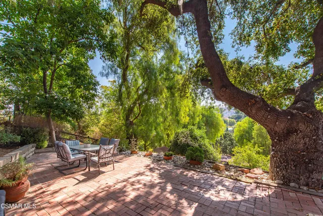 a view of swimming pool with an outdoor space