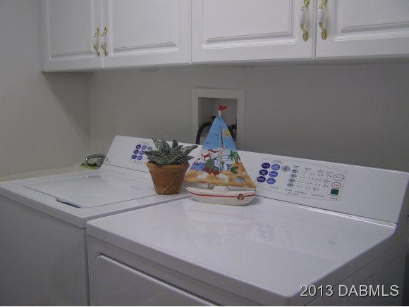 4623 Rivers Edge Village Lane, Unit 6208 Ponce Inlet, FL 32127 - Photo 23 of 23 a close view of sink and cabinets