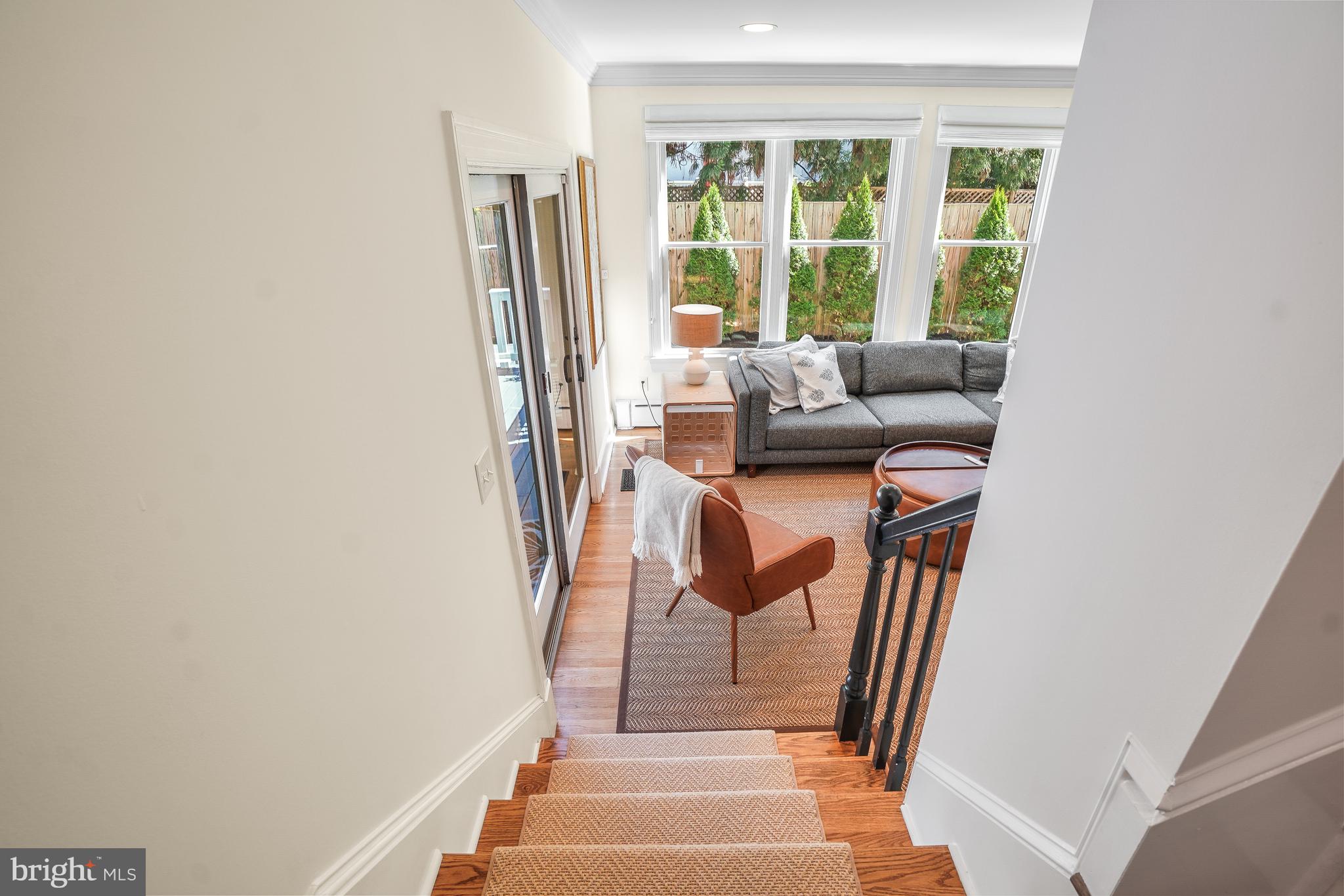 3920 Ingomar Street Northwest Washington, DC 20015 - Photo 35 of 71 Back stairway