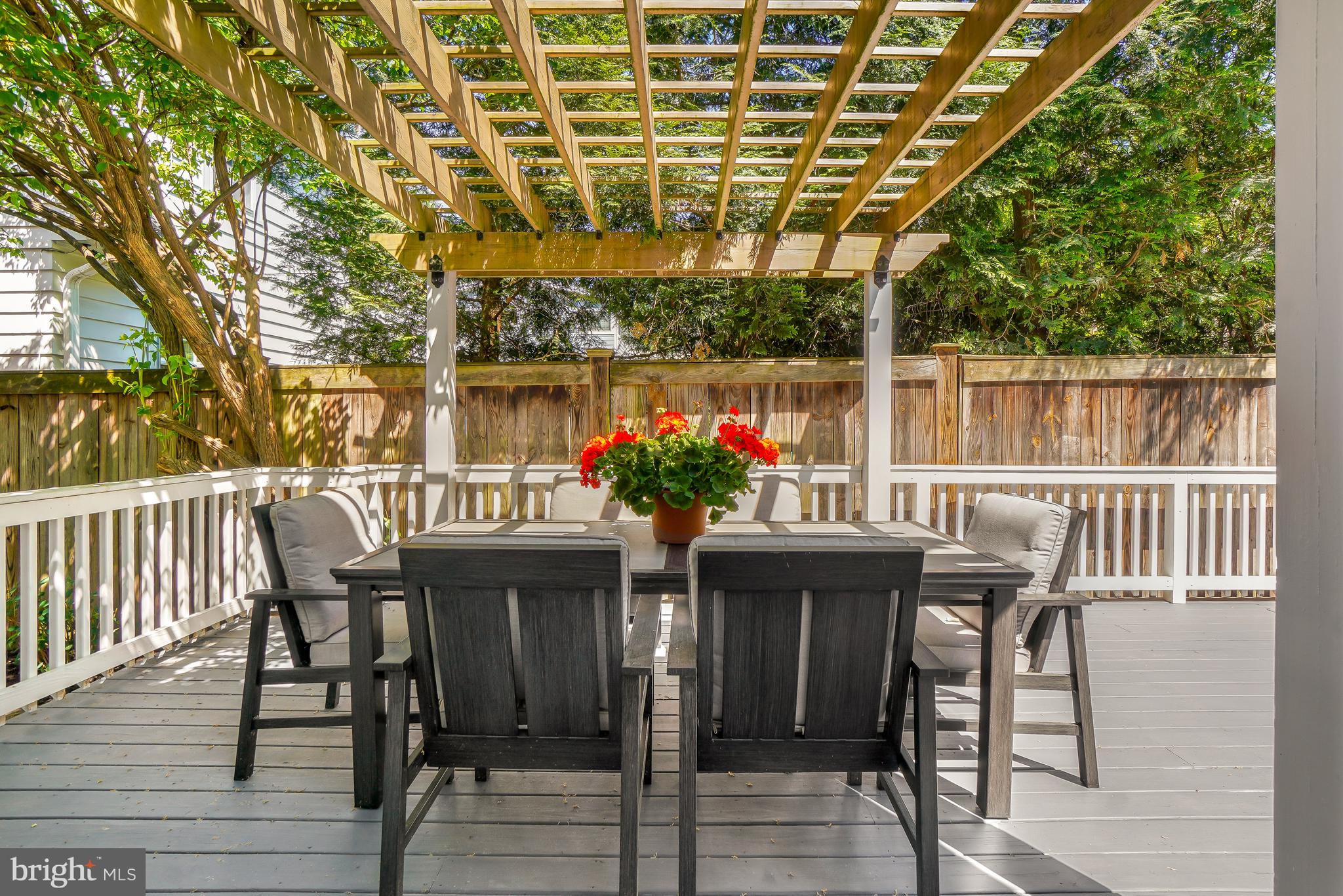 3920 Ingomar Street Northwest Washington, DC 20015 - Photo 58 of 71 Delightful pergola and deck