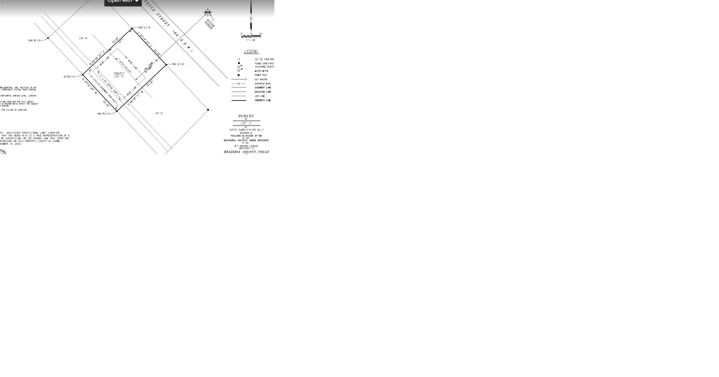 0 Yucca Avenue Surfside Beach, TX 77541 - Photo 4 of 4 a picture of a room with a white wall