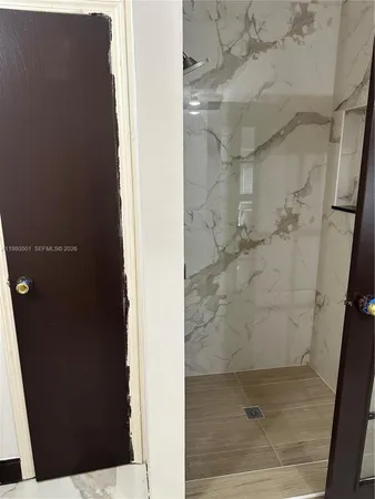 wooden floor in a bathroom