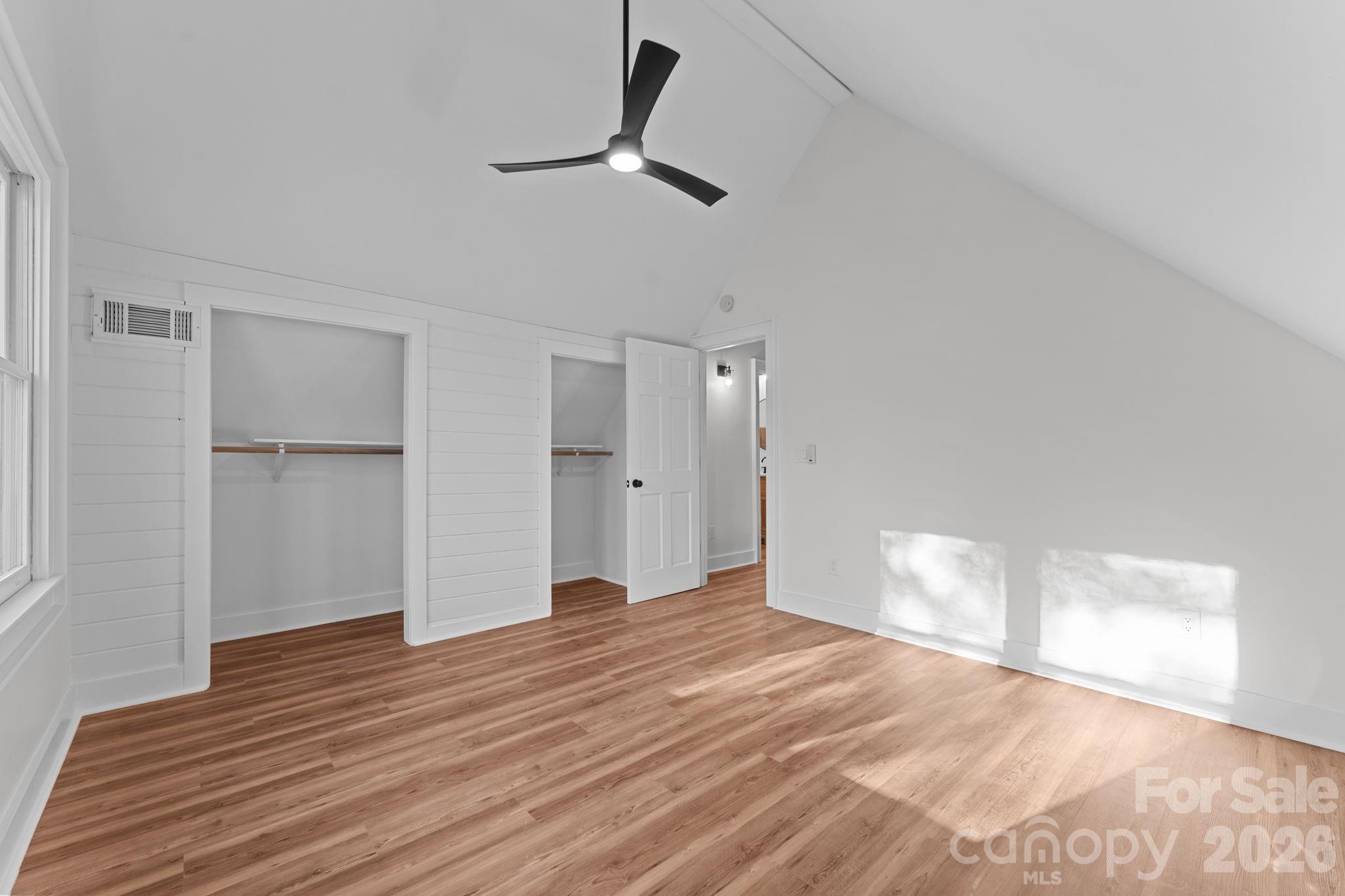 15 Glory Road Franklin, NC 28734 - Photo 23 of 37 a view of an empty room with wooden floor