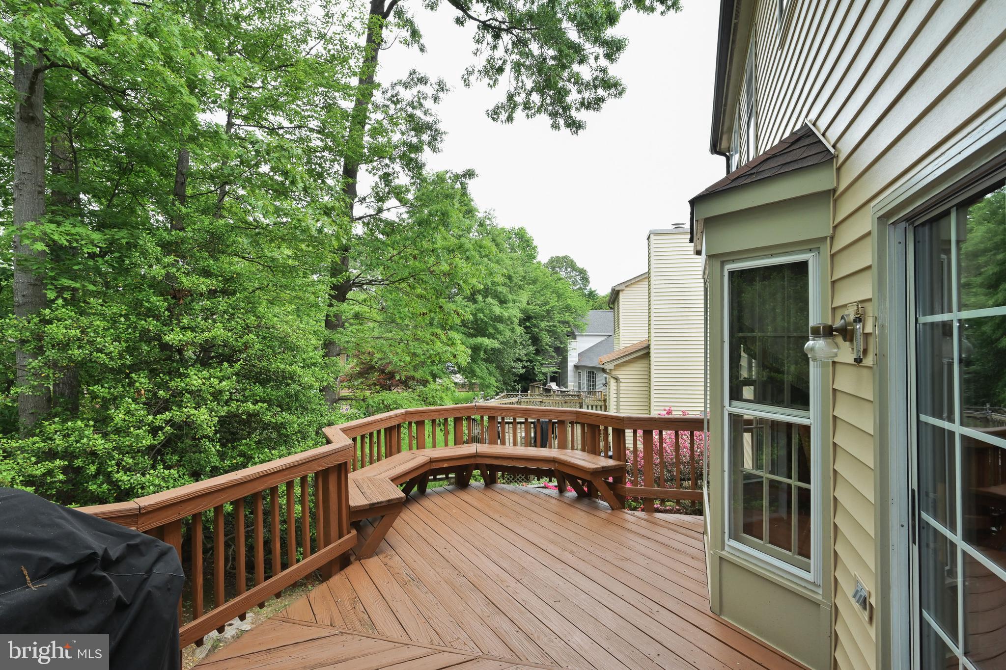 9754 Ironmaster Drive Burke, VA 22015 - Photo 25 of 34 Huge deck. Great for entertaining!