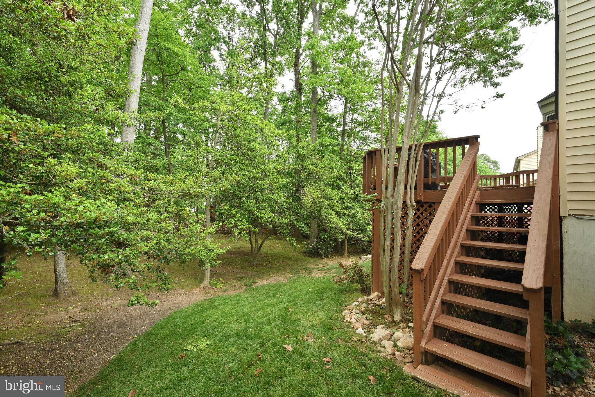 9754 Ironmaster Drive Burke, VA 22015 - Photo 27 of 34 Walkdown steps to back yard